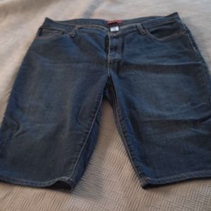 Dress Barn Bermuda Denim Shorts
